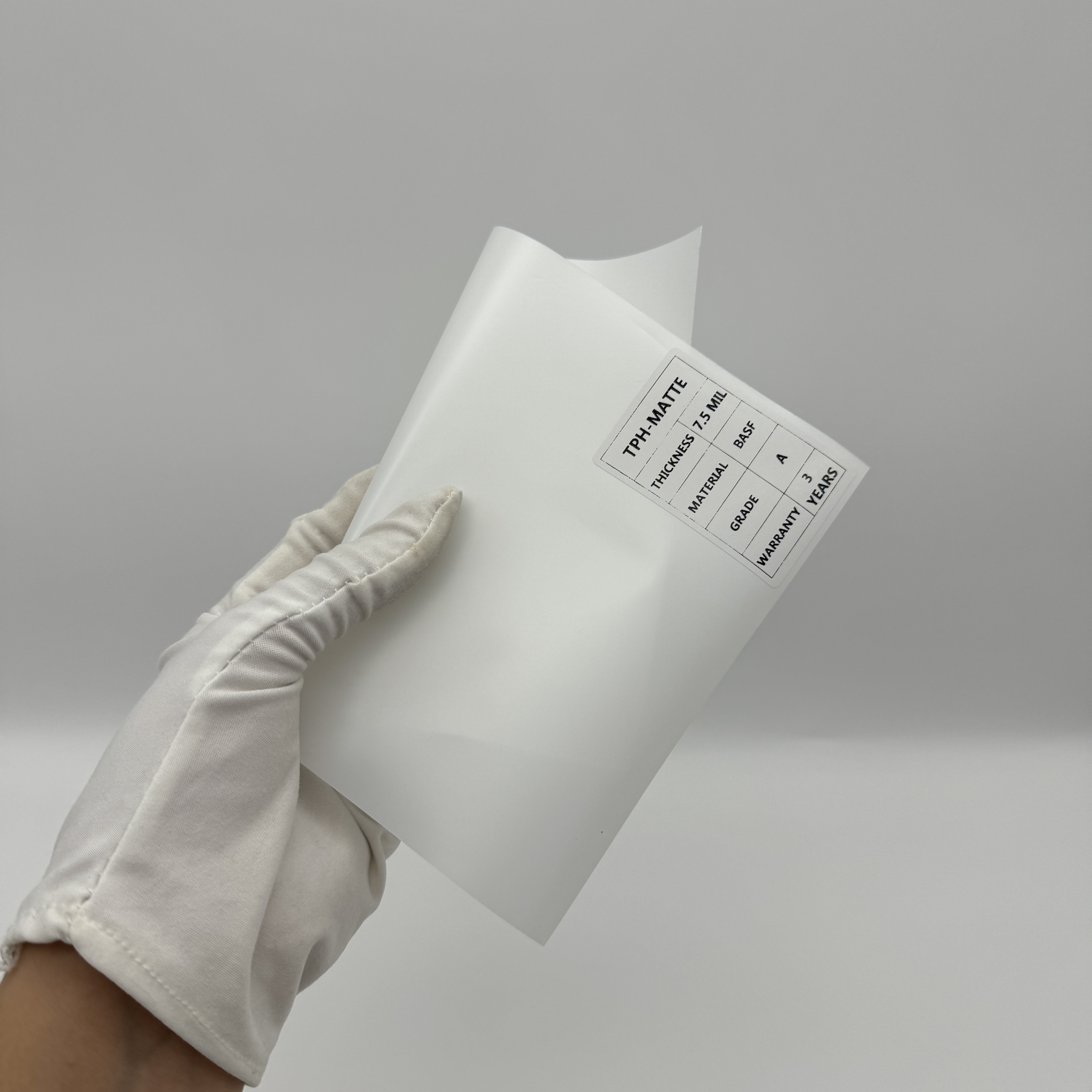 Matte TPU PPF Film 7.5mil Heat Healing Auto Paint Protection Film Corrosion Resistant