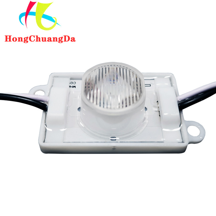 Epoxy 1.5W 220V LED Lamp Module 45*30mm Side View High Luminous Efficiency