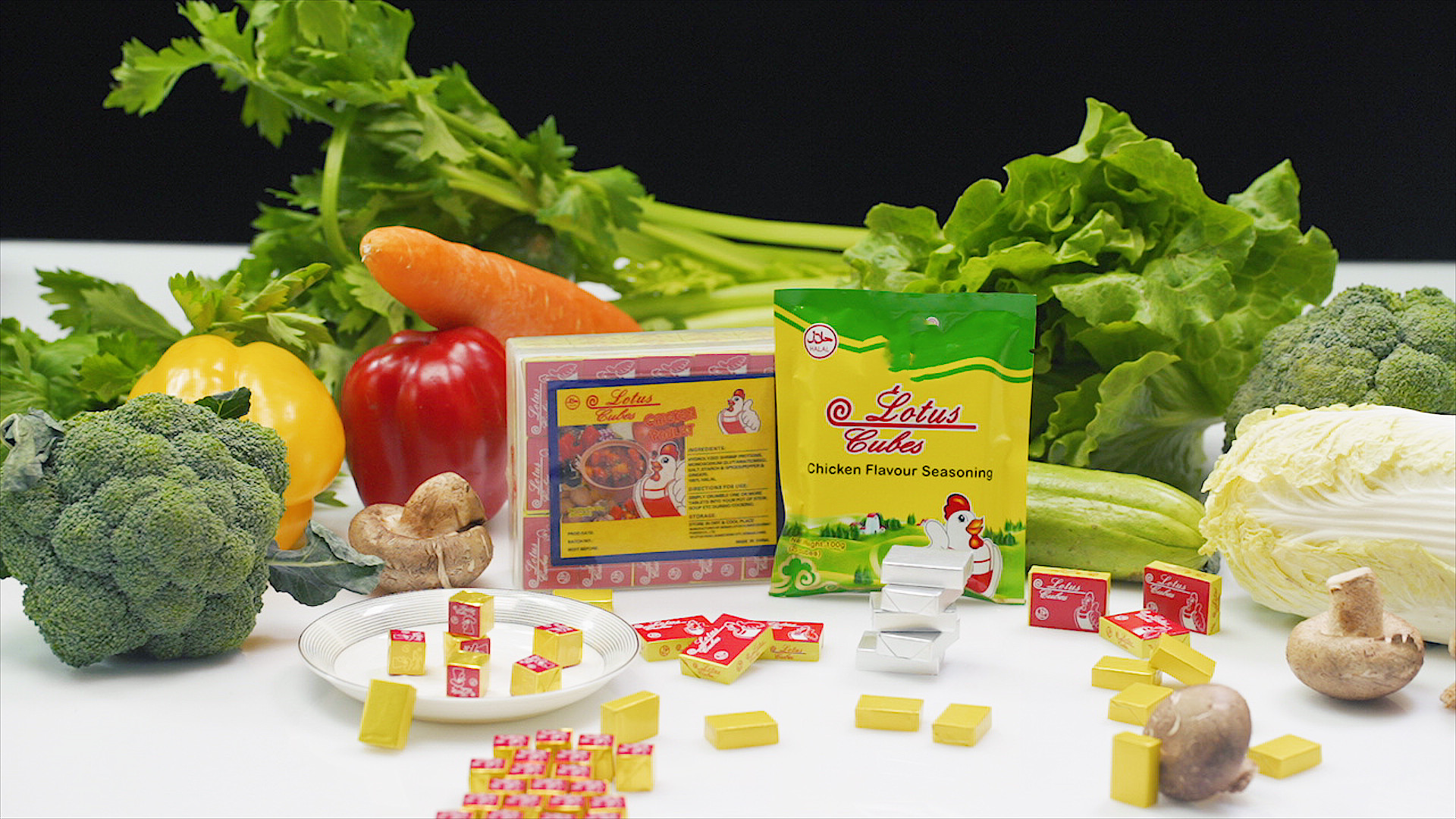 Storage Type NORMAL DRIED Powdered Chicken Stock Soup Base with Dried Shrimp and Fish