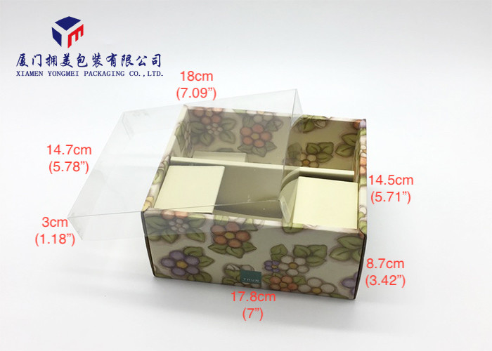 Rectangle Shape PET Cover Plastic Retail Boxes Eco Friendly For Home Fragrance