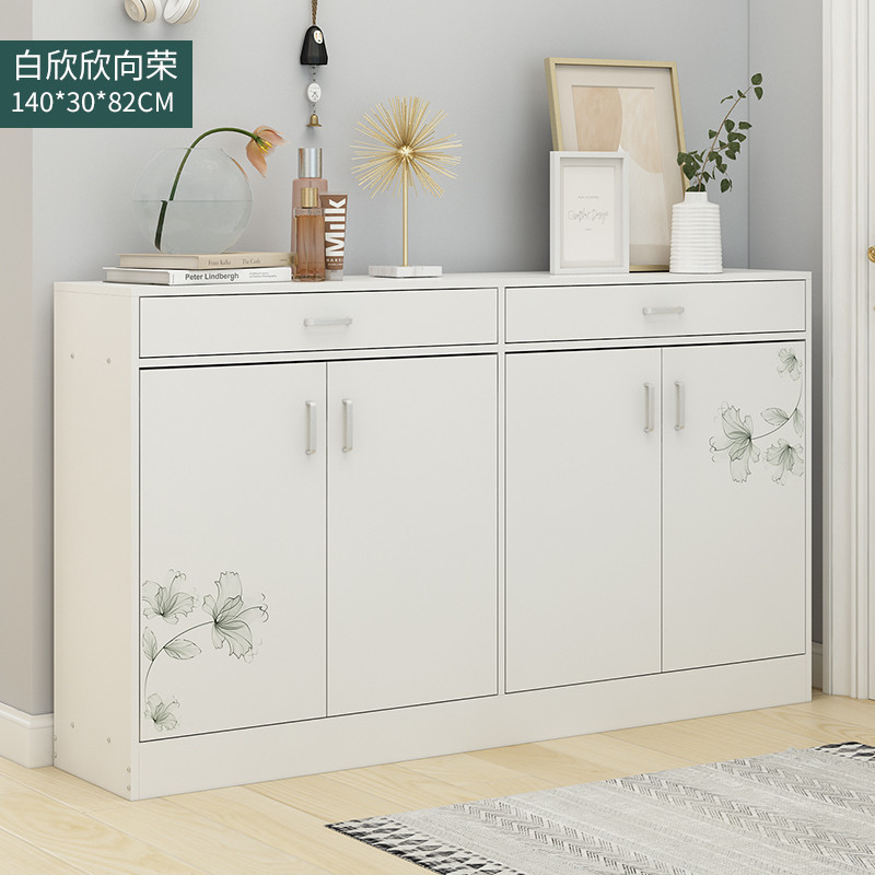 Dustproof 30mm Width Shoe Sideboard Cabinet For Door Entrance