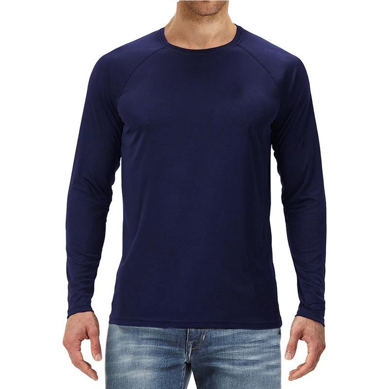 OEM ODM Gender-Neutral Long Sleeve T-Shirt With Custom Logo And Quick Dry Fabric