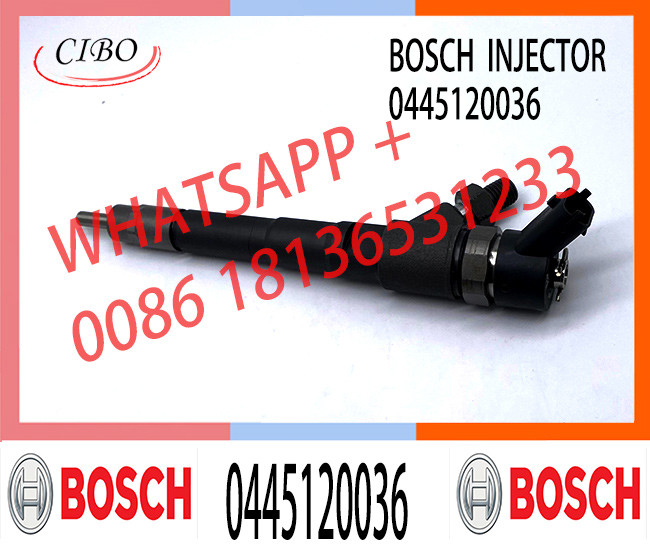 Diesel Engine Fuel Pump Injector Assemblies 0445120036 Common Rail Injector 0445120036