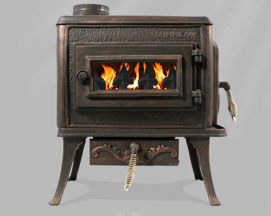 Wood Burning Real Fire Fireplace European Style Retro Cast Iron Wood Burning Heater American Style