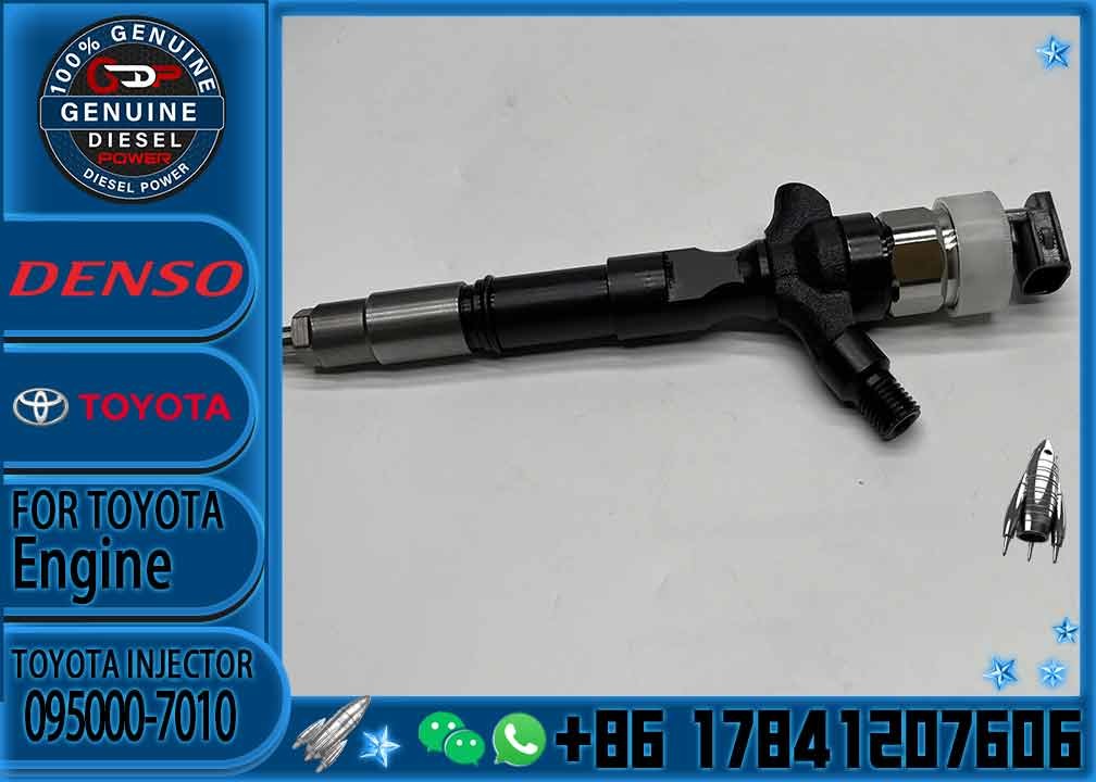 D-ENSO 095000-7010 23670-39165 original new Diesel Fuel Injector 095000-7010 For T-oyota Truck 2KD Engine