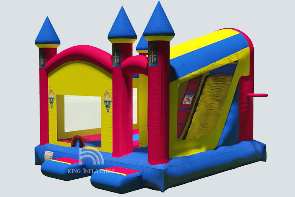 Inflatable Bouncer Castle Combo Commercial Kids Jumping Castle Bouncy House For Party
