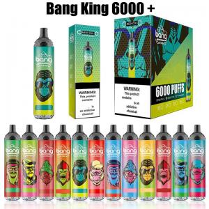 Buy cheap Bang king6000puffs Disposable Vape 15ml Pre-filled ejuice Rechargable wholesale price product