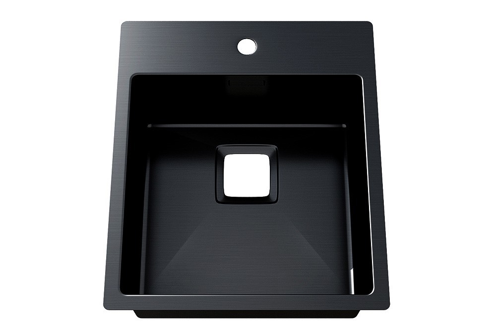 Luxury 304 Sus Above Counter Bathroom Sink For Hotel Sanitary Ware / Brushed Stainless Steel Kitchen Sink