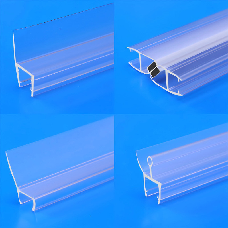 Surface Smooth Shower Screen Seal Strip Erosion Resistant Easy Installation