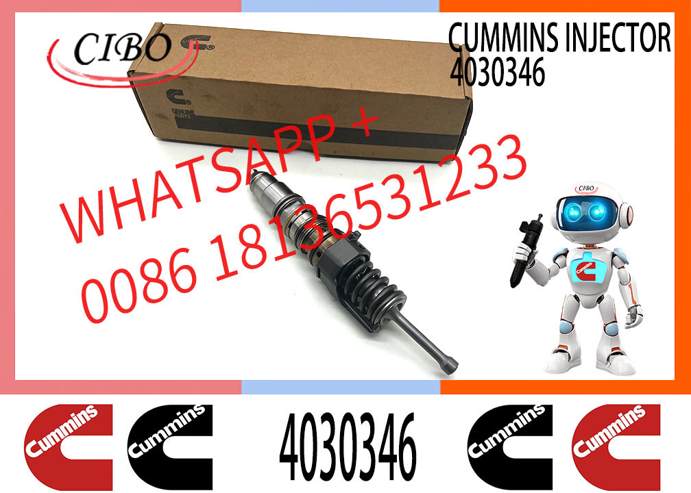 Diesel Fuel Injector 1846348 5634701 4030346 1846348 4062568 4088723 4954646 1846351 for Cum-mins QSX15 Diesel Engine