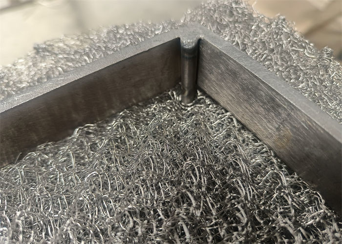 Customizable Wire Mesh Mist Extractor In Separator 25mm * 3mm Grid