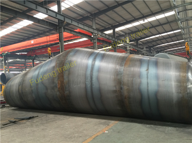 3 Axles Cement Bulk Carrier Truck 4 mm Steel Tanker Body 35m³ Payload