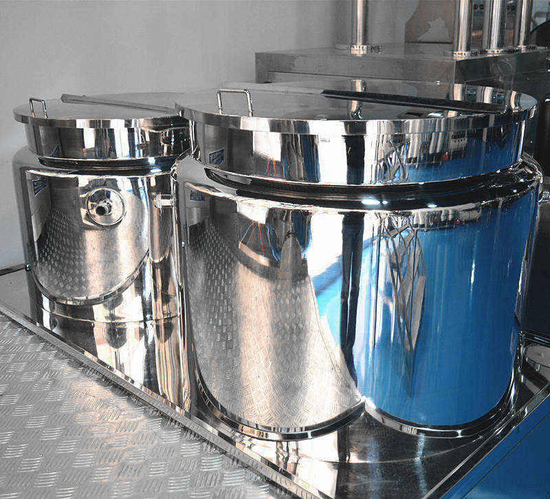 Vacuum Cream Making Equipment Homogenizer Emulsifier Mixing Machine Cosmetic Homogenizer