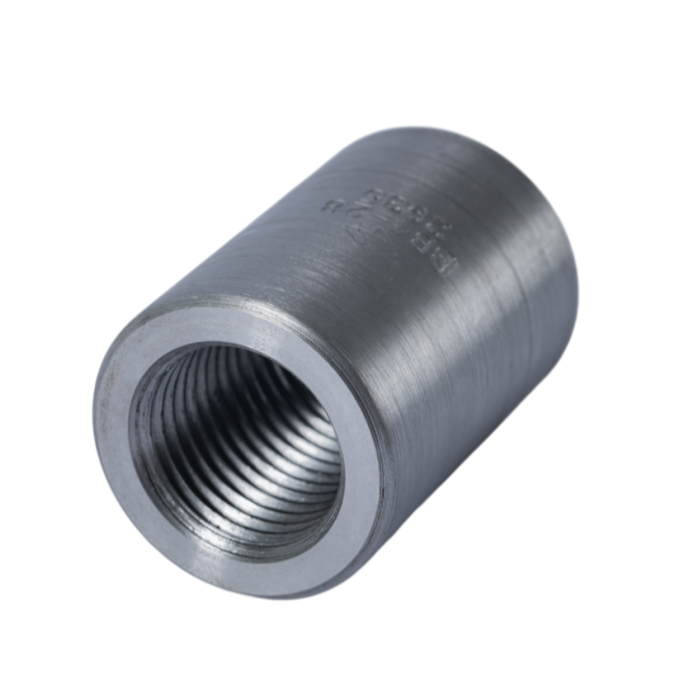 Carbon Steel M16 - M40 Mechanical Rebar Couplers Connecting Sleeve