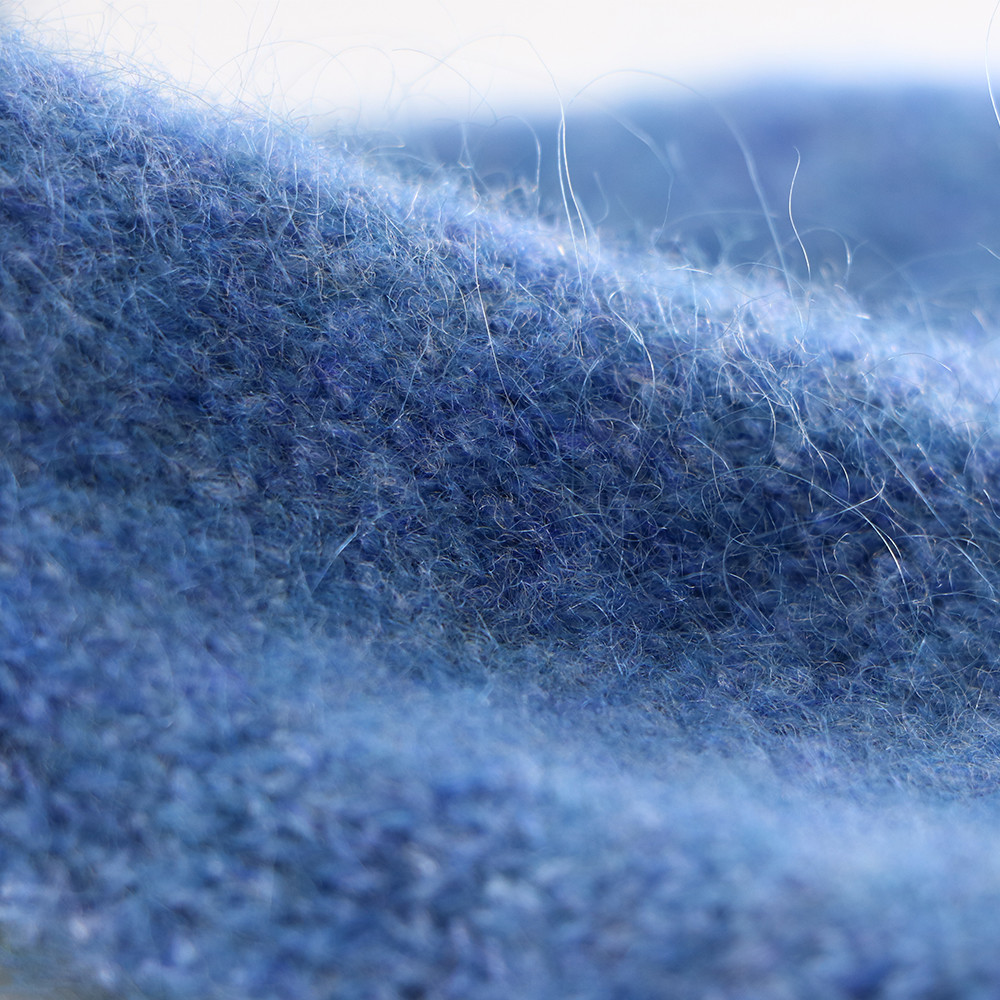Delicate Smooth Mohair Wool Blend , Crochet Gloves Mohair Silk Wool