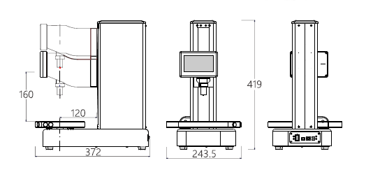 HT-SC Automatic Shore A D OO Hardness Tester for Rubber Plastic Foam