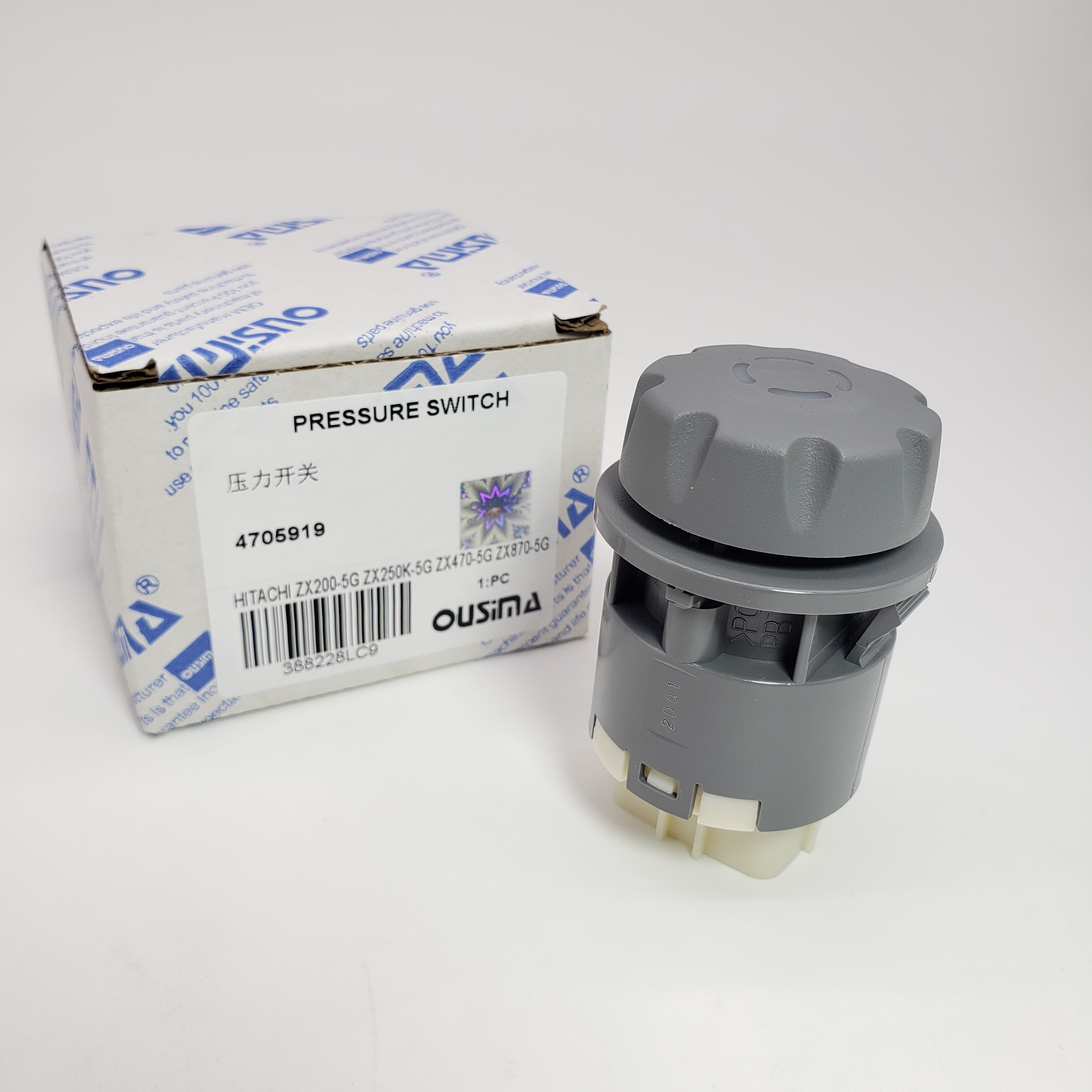 Pressure Switch 4705919 For Hitachi ZX200-A ZX200-5G ZX280-5G ZX870-5G