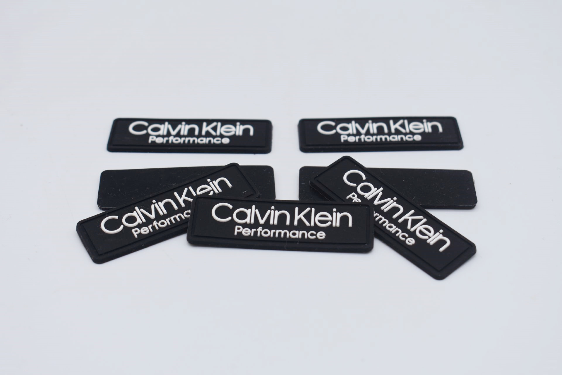 Handmade Latex Emboss Custom Clothing Patches With Brand Logo