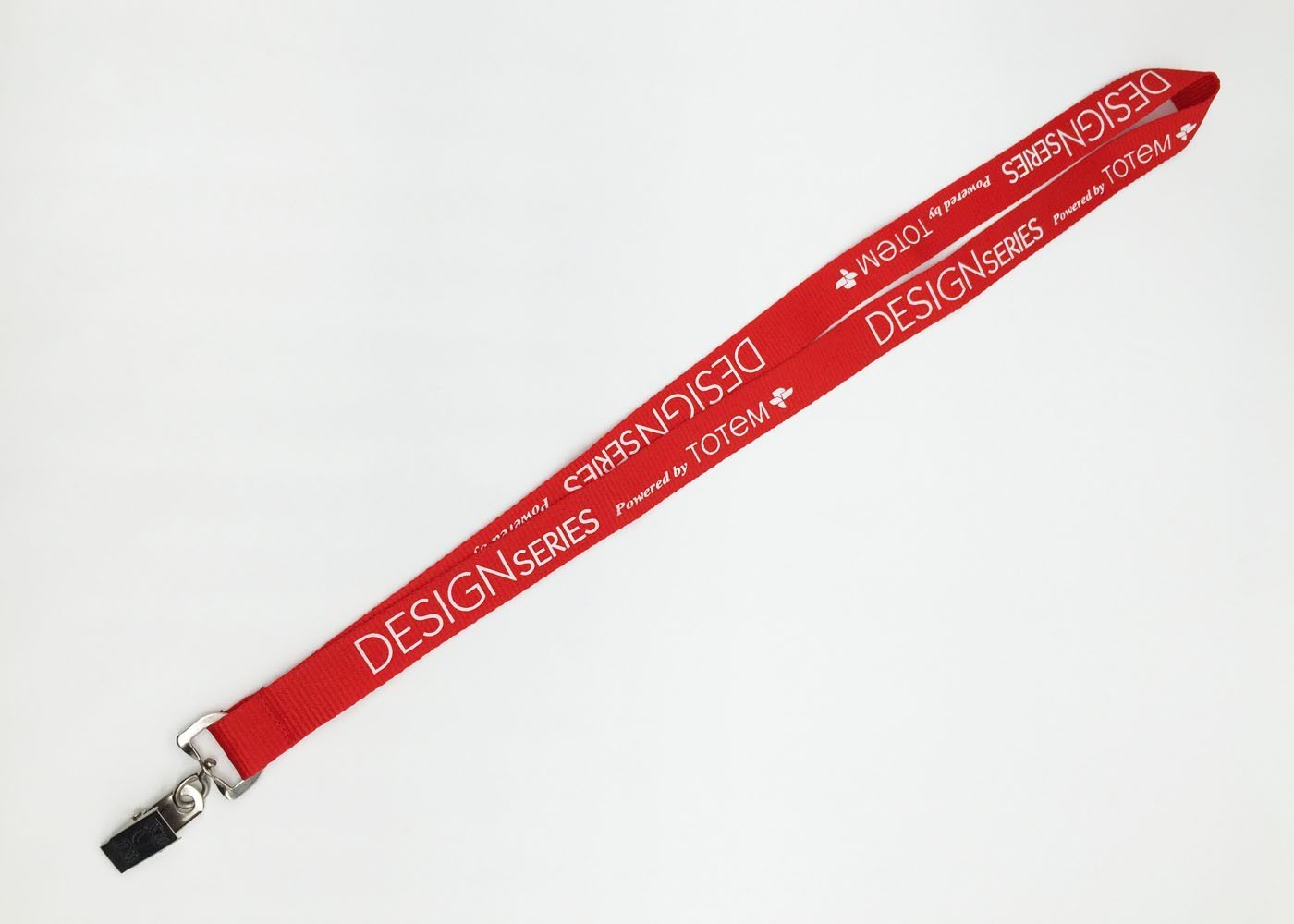 Cute Pink Color Heat Transfer Lanyard With Twinkling Diamonds