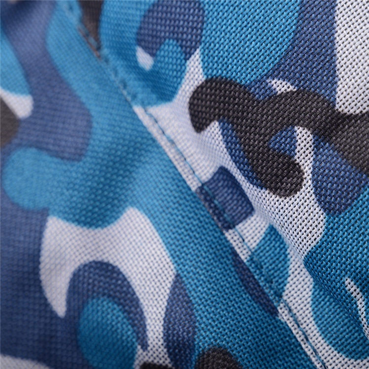 Camo Inventory School Laptop Backpack Stationery Outdoor Traveling Navy Blue