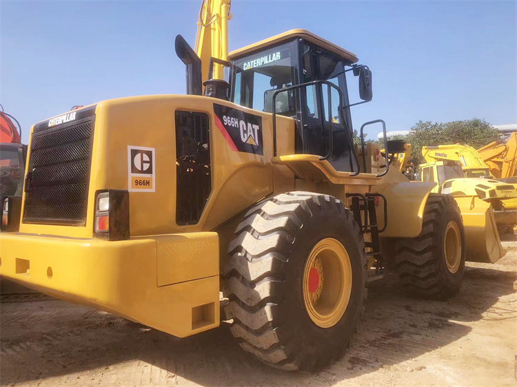 Construction Works Consider this Used Caterpillar 966H Wheel Loader in Good Condition