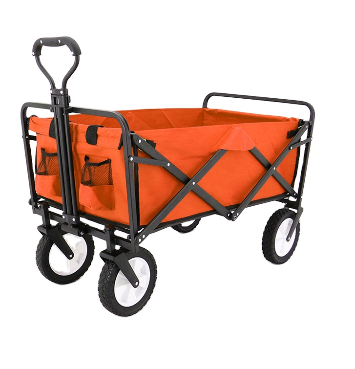 Outdoor Fold Up Beach Wagon Corrosion Proof Powerful With 260KGS Capacity