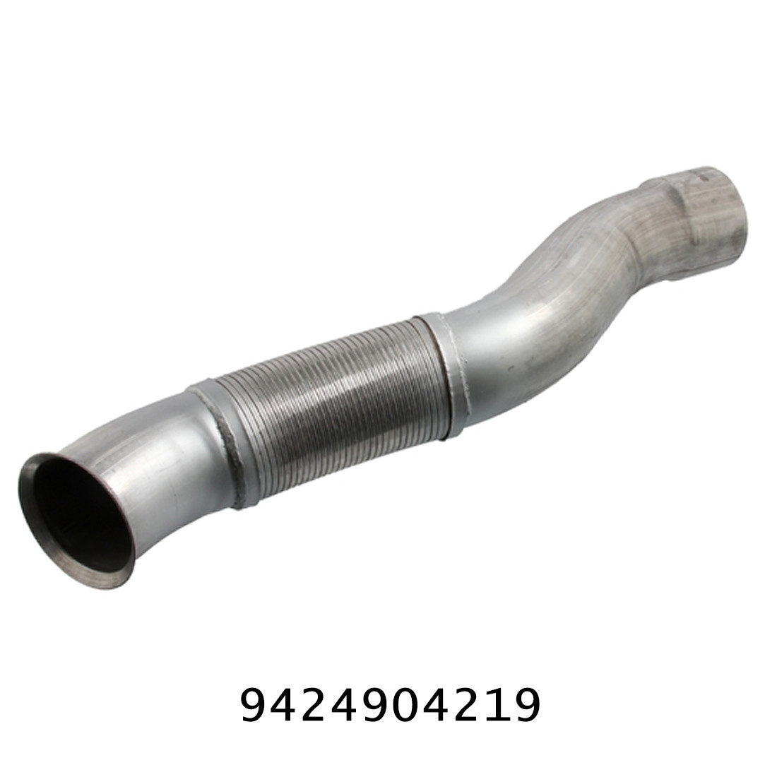 Stainless Steel Engine Exhaust Pipes For Mercedes Benz Truck 9424904219