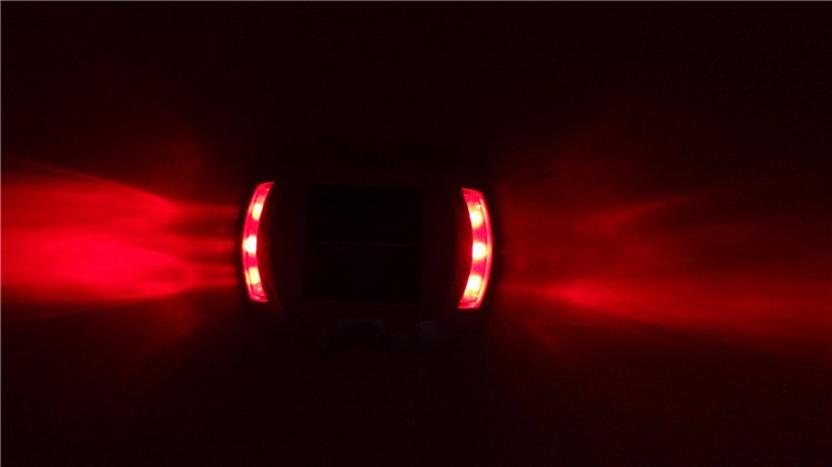 High brightness aluminum led cat eye solar road stud