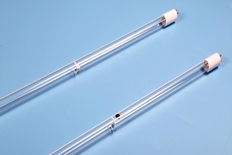 75w Waterproof Amalgam UV Lamp 25-200cm Drinking Water Treatment