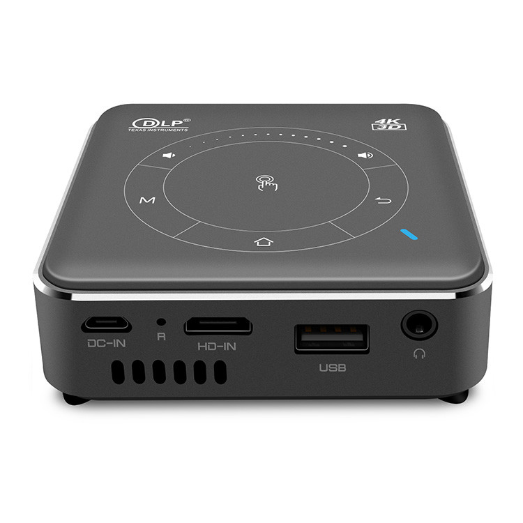 Projection Area 30-120 Inch Mini Portable Projector with High Contrast