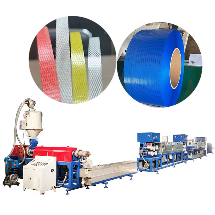 PLC Control System PP Strapping Roll Manufacturing Machine For Manufacturing Plant
