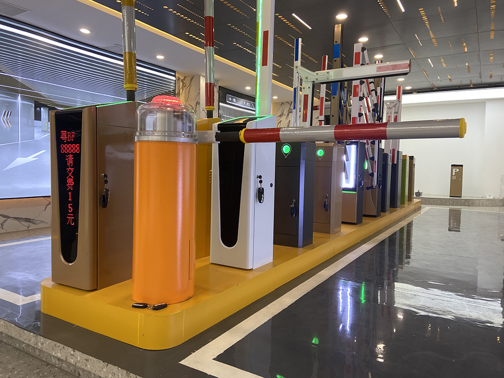 Automated Boom Gate Intelligent Barrier Bi Directional Parking System