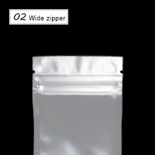 wide zipper