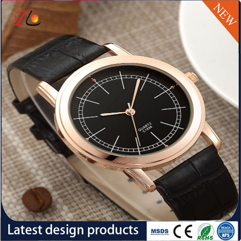 wholesale Pu watch Round dial alloy case quartz watch fashion watch concise style pu strap elegant style