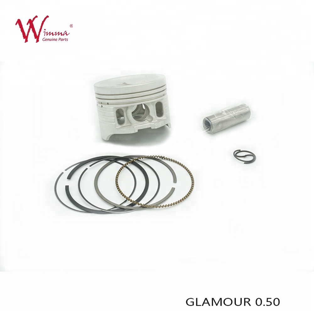 Grade A Motorcycle Engine Parts Engine Cylinder Piston Rings Gasket GLAMOUR 0.50 Motorcycle Engine Piston