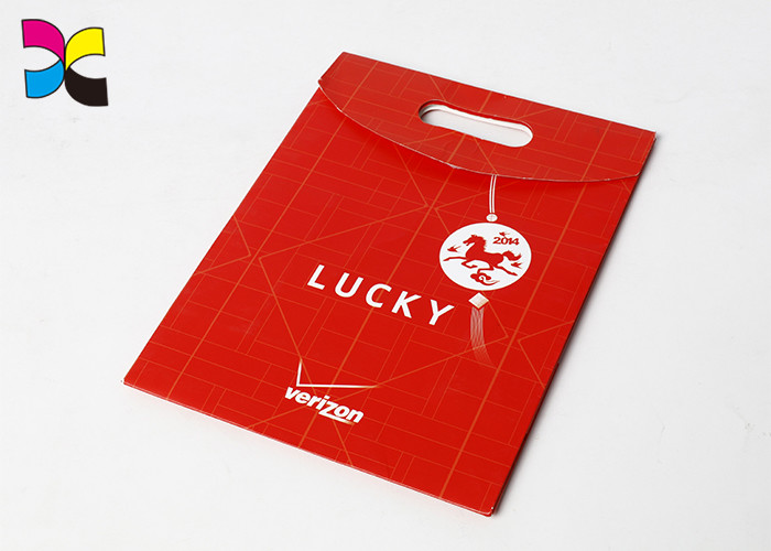 Customised Printed Paper Bags For Garments / Personalised Printed Carrier Bags