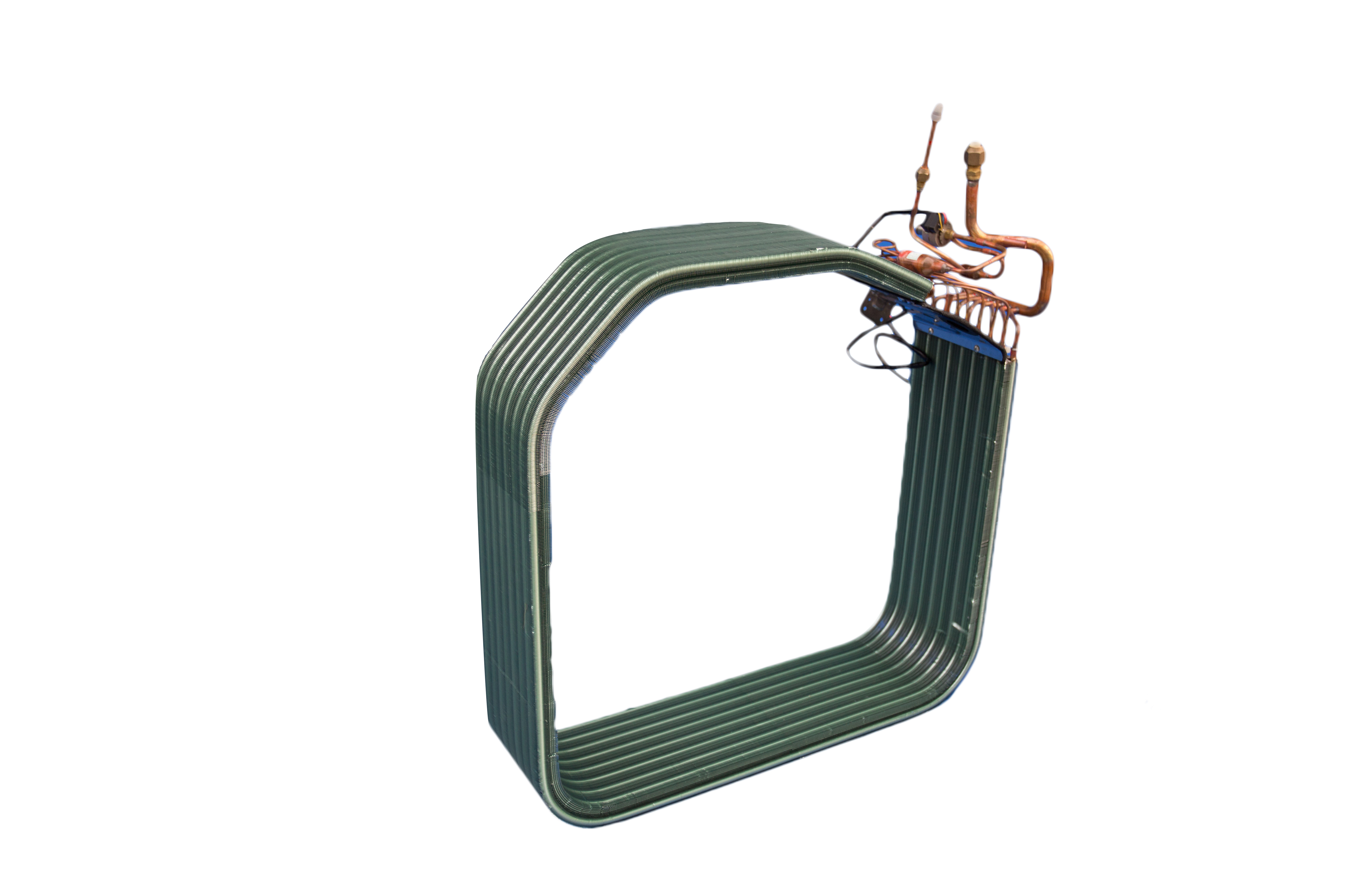 Aluminum R404a Microchannel Heat Exchanger Large Liquid Flow