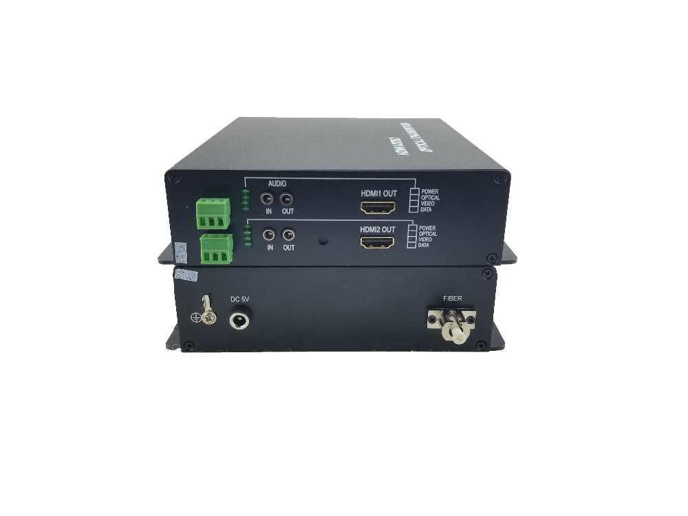 1 x uncompressed forward HDMI fiber video converter