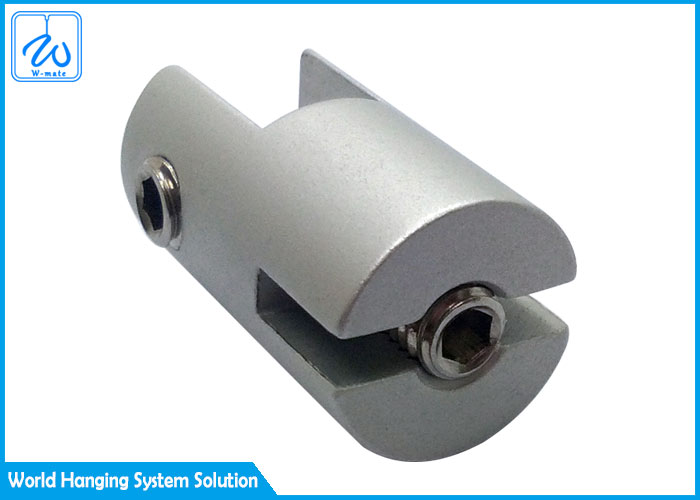 SGS Art Cable Hanging System Acrylic Clamps With Steel Wire Rope For Gallery Hanging System