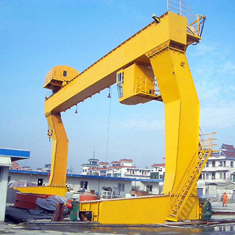 L Type 10 Ton Single Beam Gantry Crane With Electric Hoist for workshop