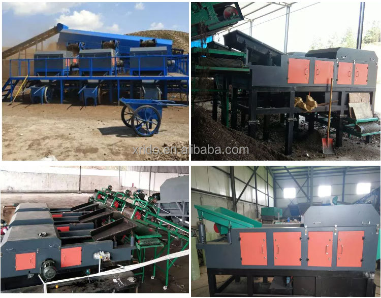 200kg/H-1000kg/H Non Ferrous Metal Separation Eddy Current Metal Separator