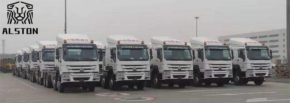 Howo 6x4 Tractor Truck , Sino Truck Howo Used Trailer Truck Head
