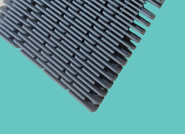 ZY7000RR REGINA3110 THERMOPLASTIC STRAIGHT RUNNING RAISED RIB MODULAR CONVEYOR
