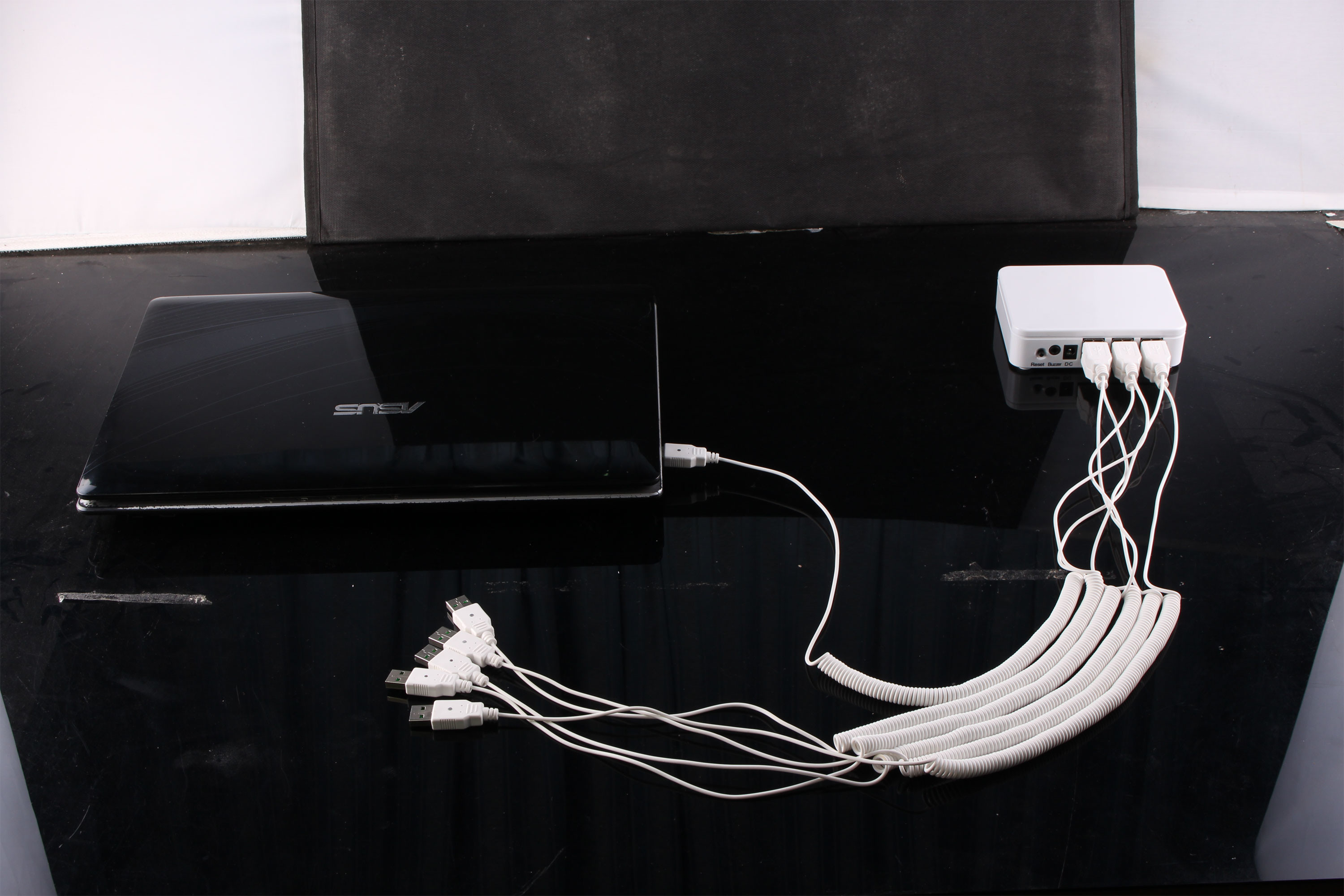 COMER laptop lock desktop lock secure laptop & security code laptop cable lock for mobile stores