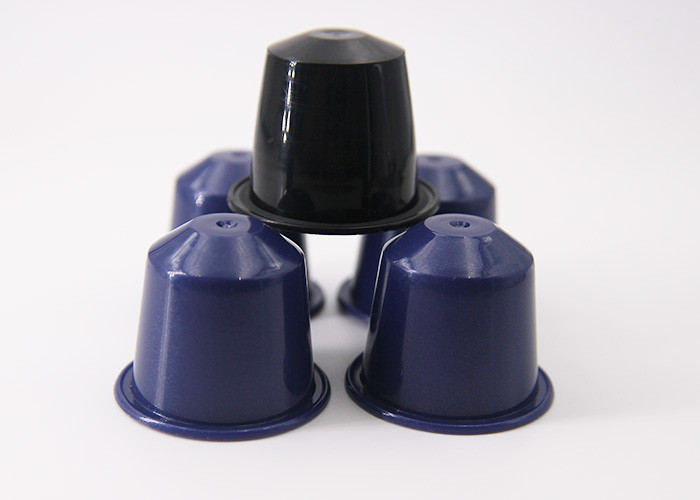 Green / Red / Purple Nespresso Compatible Coffee Capsules 5 Gram Capacity