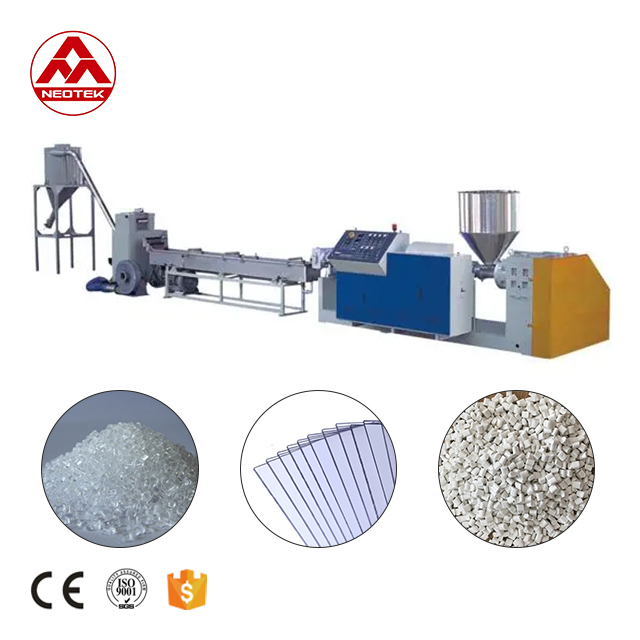 380V 50hz Voltage PC Pelletizing Extrusion Line for Manufacturing
