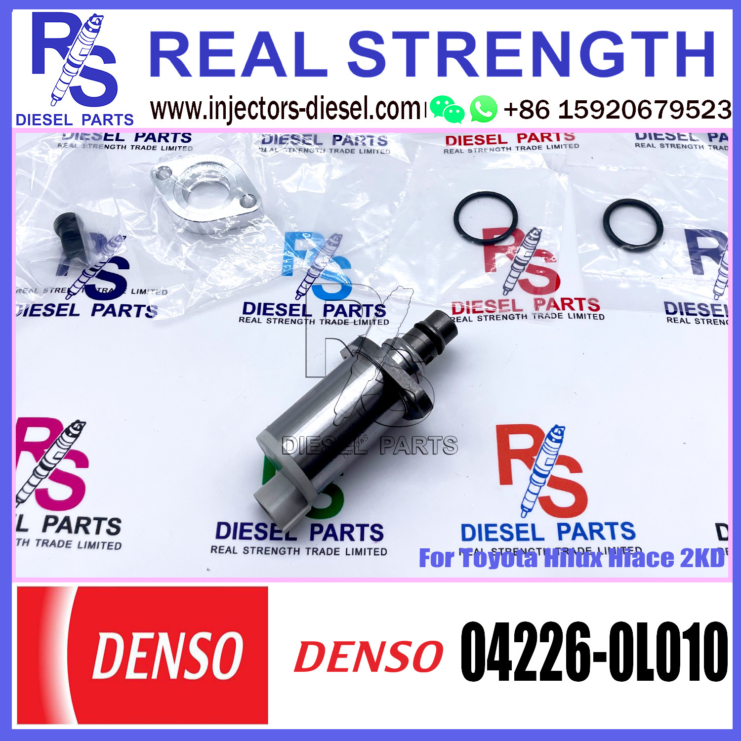 DENSO Suction Control Valve 04226-0L010 Applicable to Toyota Hilux Hiace 2KD