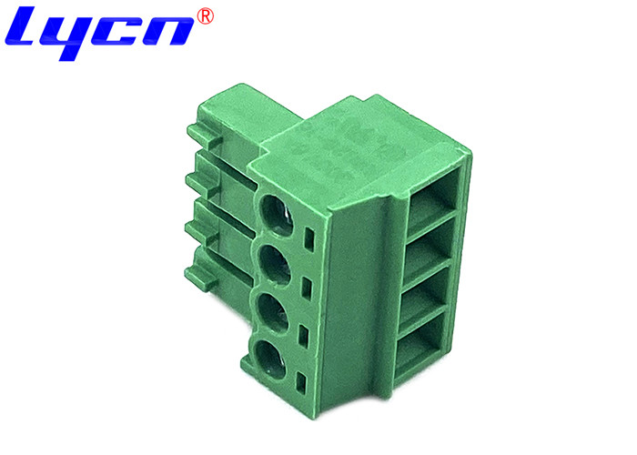Pluggable Female Terminal Block 3.81 Mm 1×4P Straight Without Flange