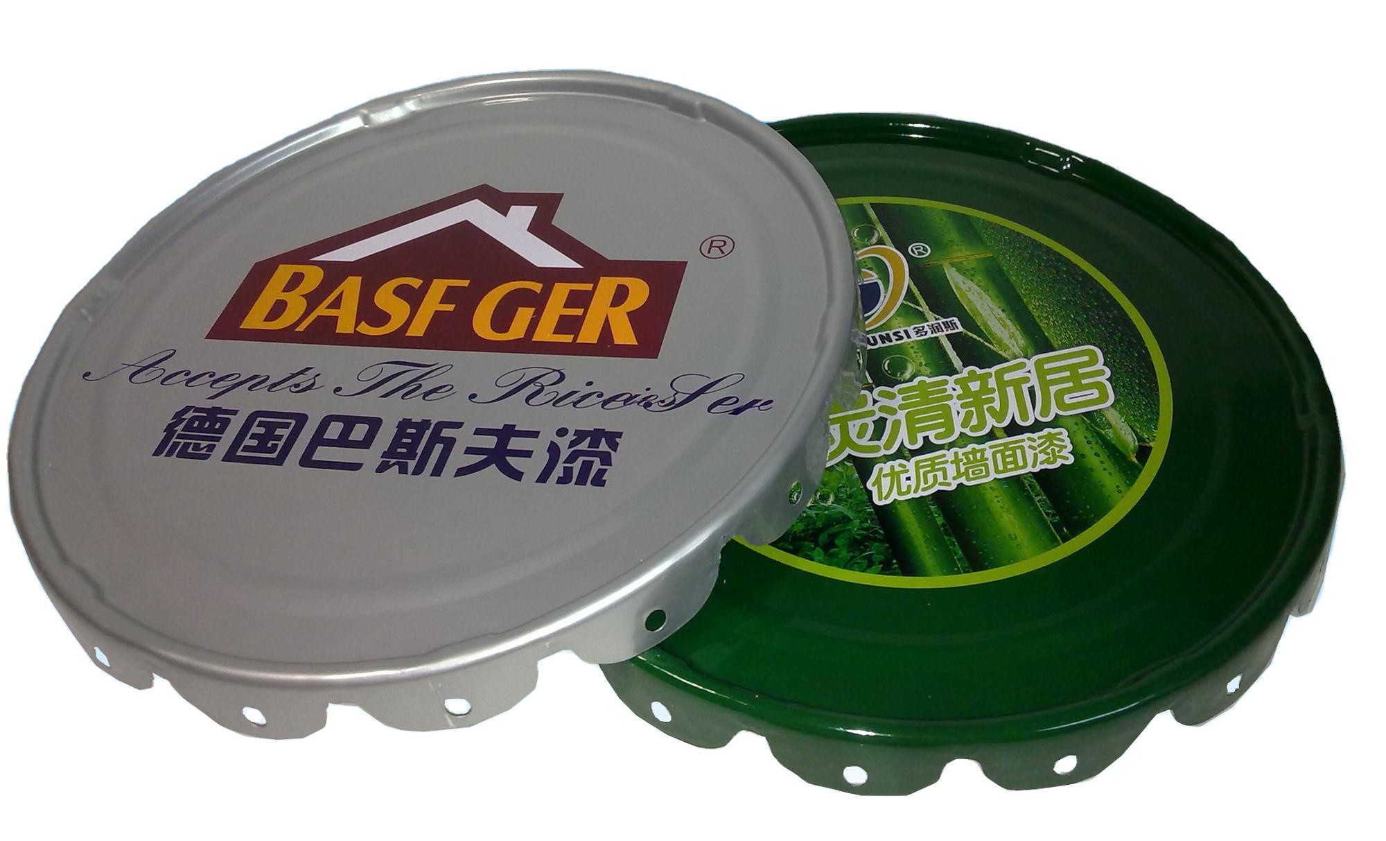 20L Large Round Tin Containers