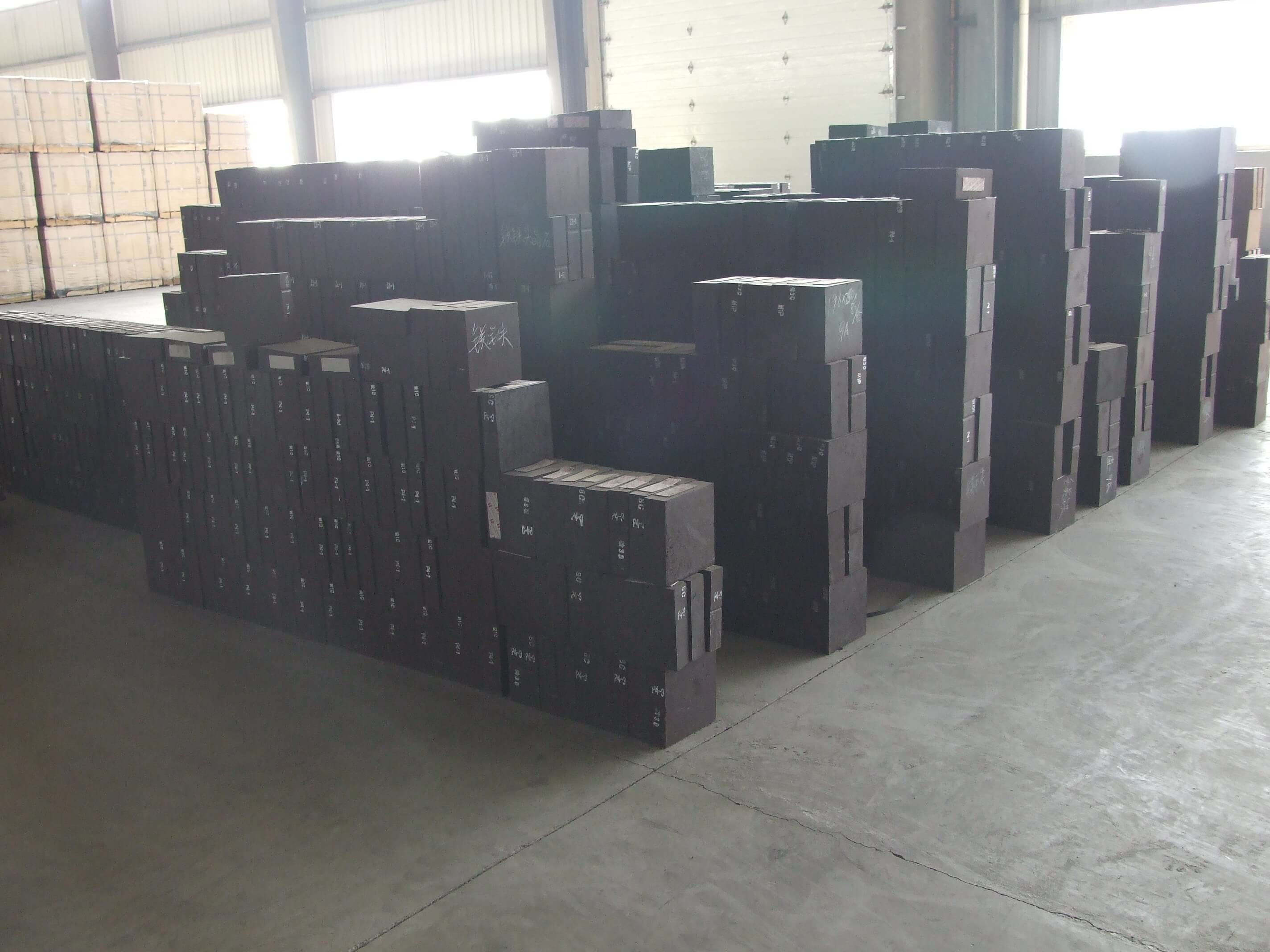 90% Mgo Fused Sand Magnesia Refractory Bricks For Cement Kiln And Steel Plants